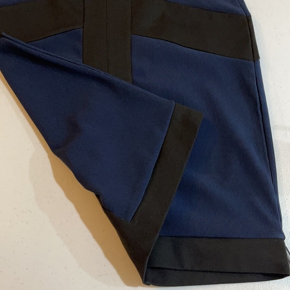 BCBG Generation Black Blue Bodycon Pencil Skirt 10 - Picture 7 of 12